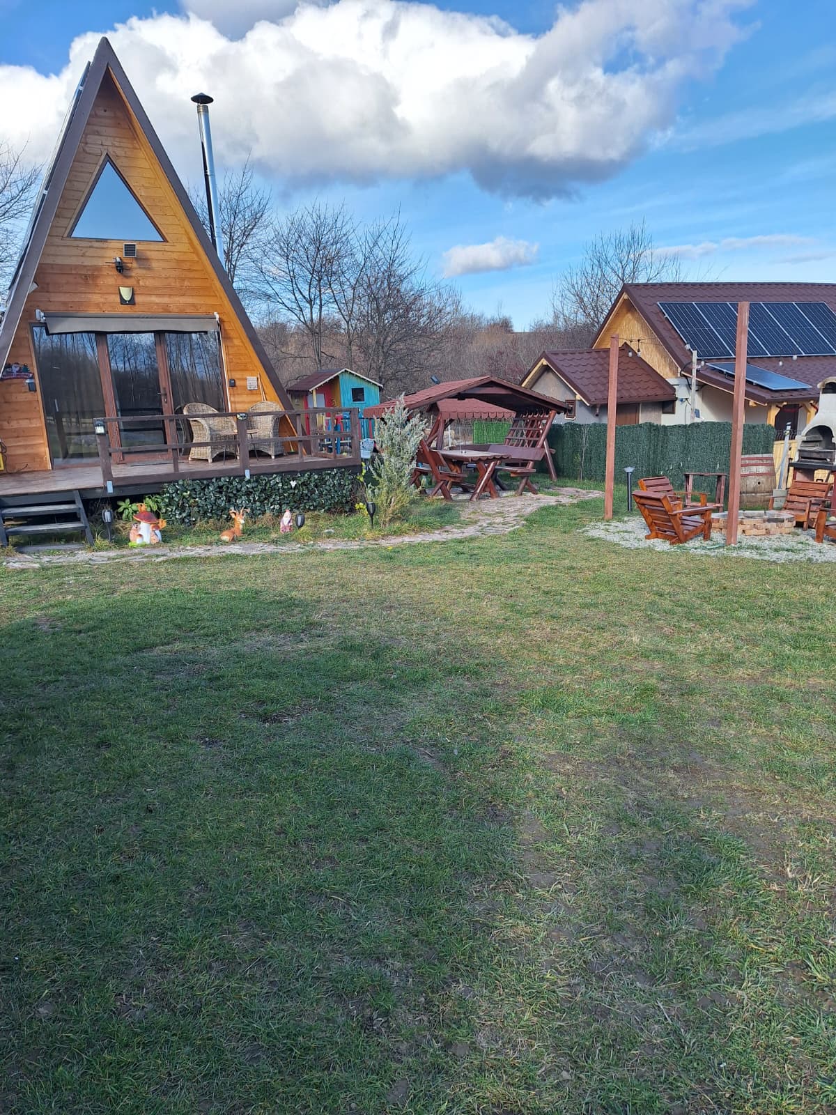 Cabana A-Frame Moon în Predeluț, Bran